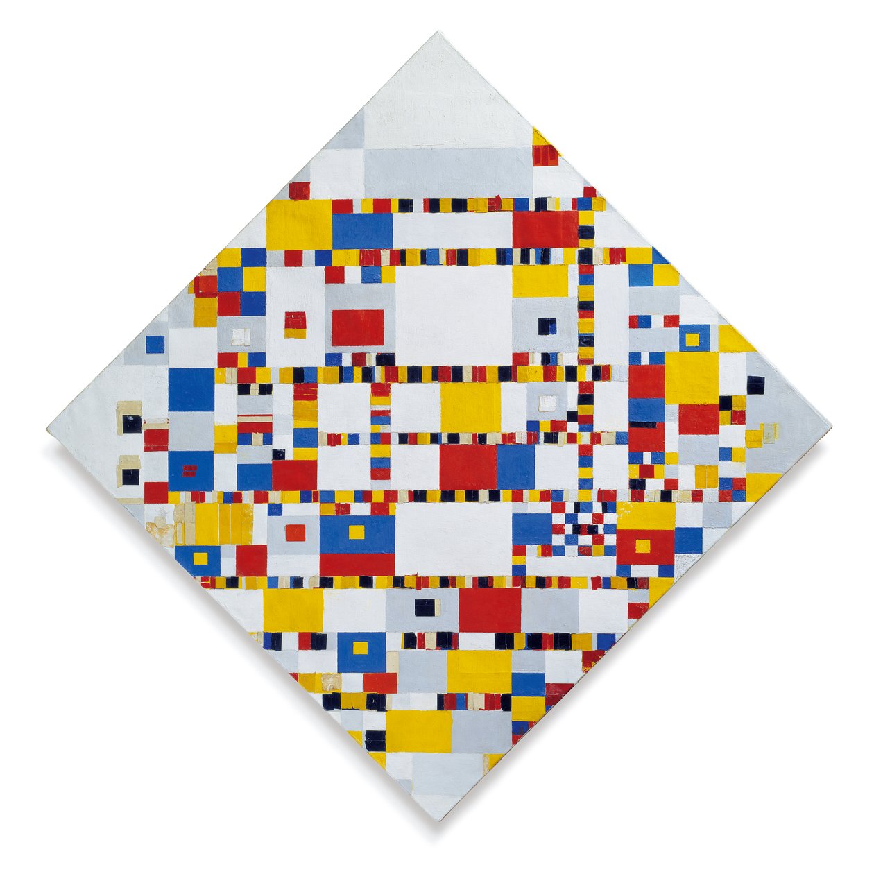 Victory Boogie Woogie door Piet Mondrian
