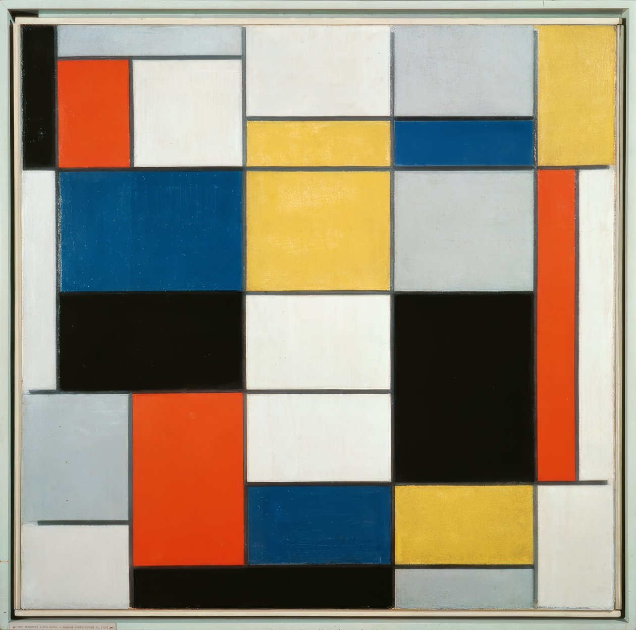 Compositie A door Piet Mondrian