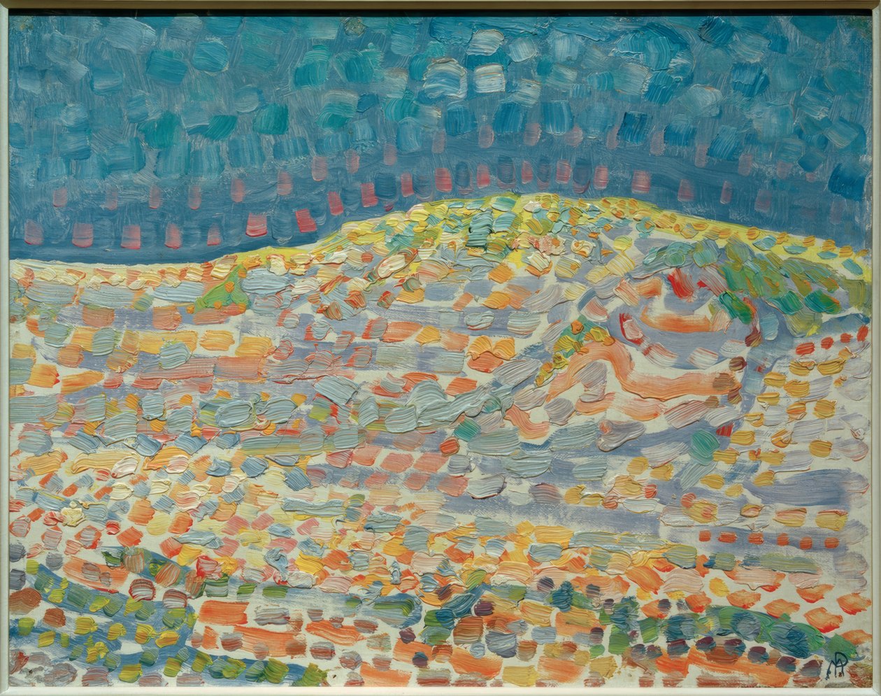 Duin II door Piet Mondrian