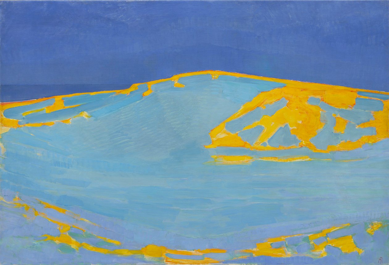 Zeegezicht door Piet Mondrian