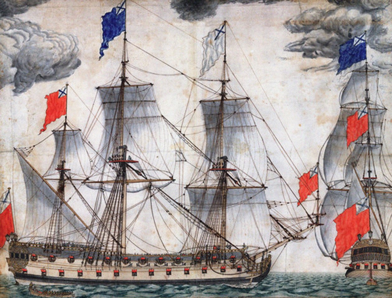 Goto Predestinatsia, 1700 door Pieter Bergman