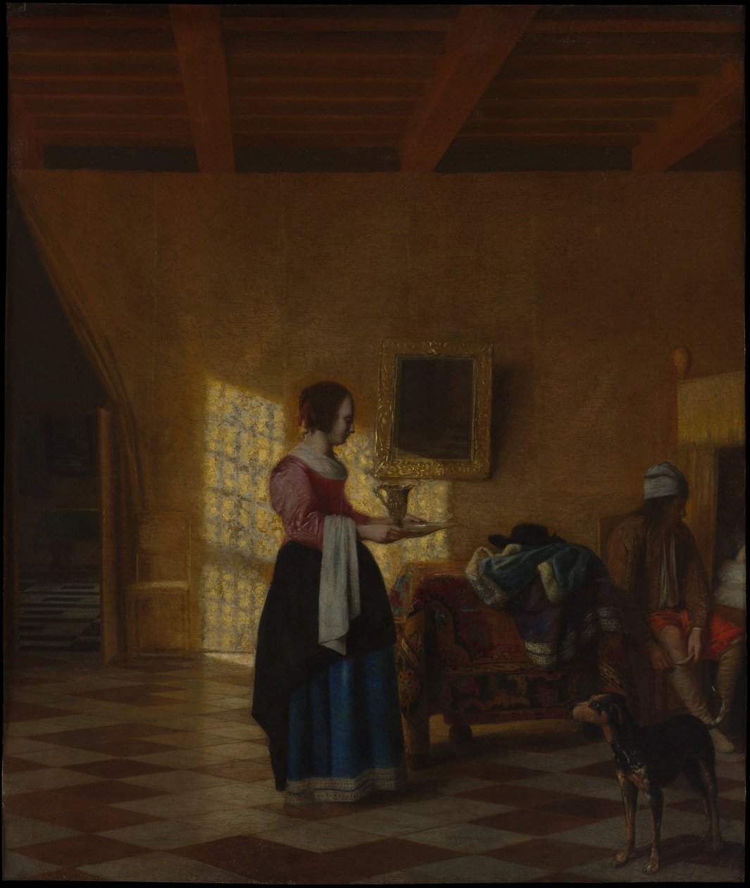 De Dienstmeid door Pieter de Hooch