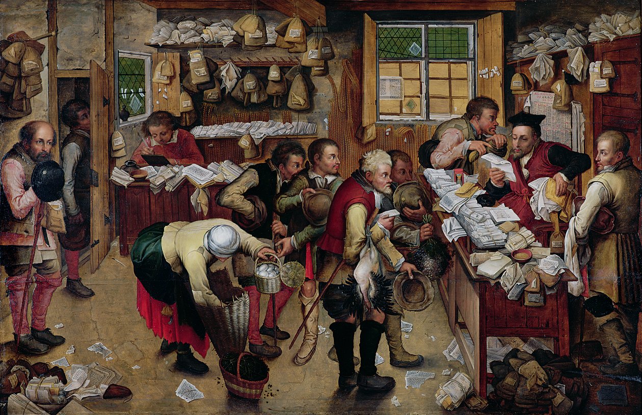 Huurdag door Pieter Brueghel the Younger