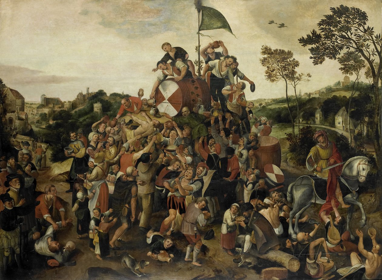 Sint-Maartensdag Kermis, 1598 door Pieter Balten