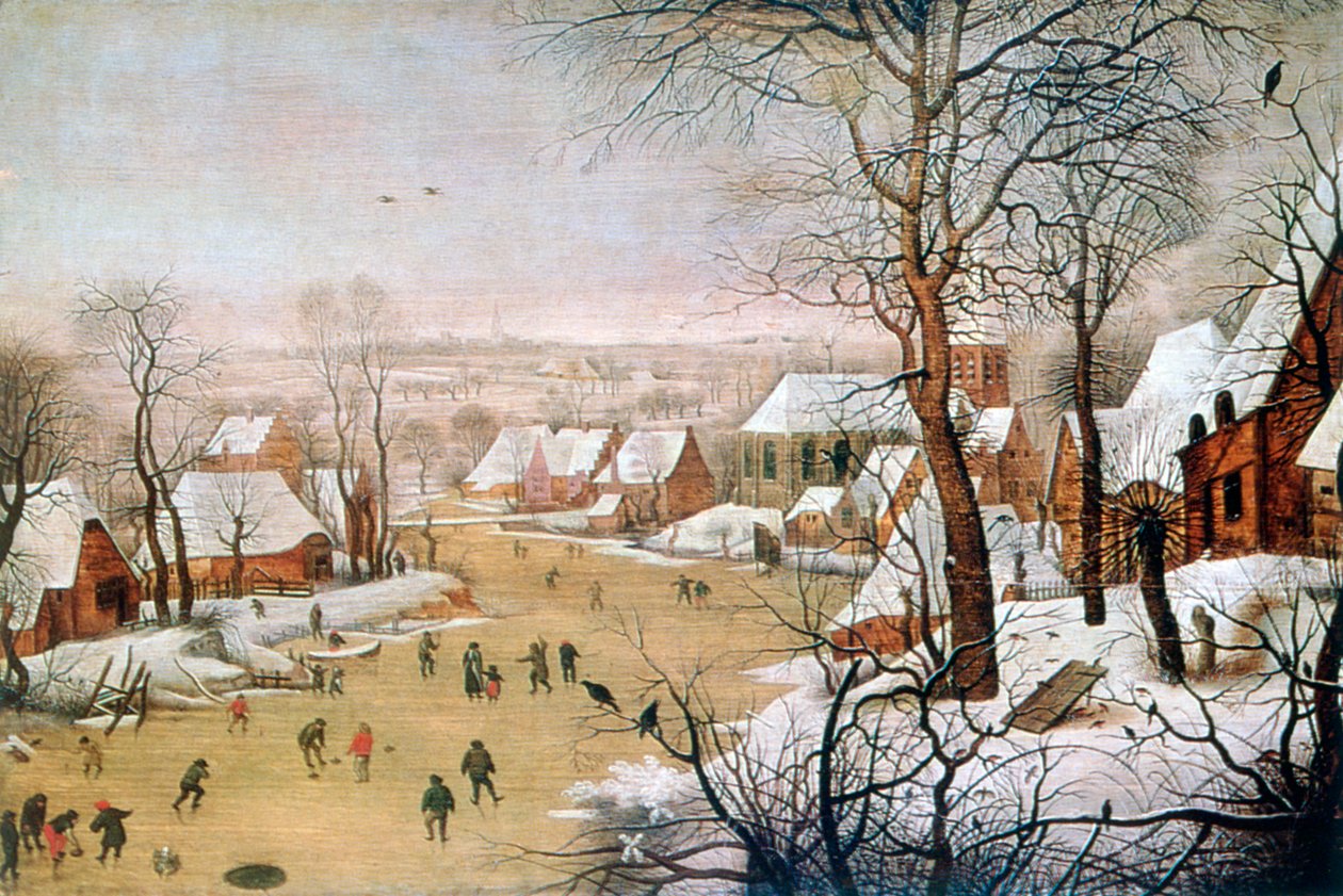 De Vogelval door Pieter Brueghel the Younger