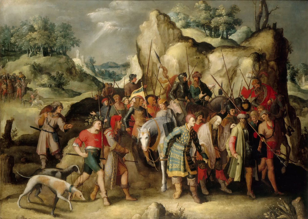 De Bekering van Sint Paulus door Pieter Brueghel the Younger