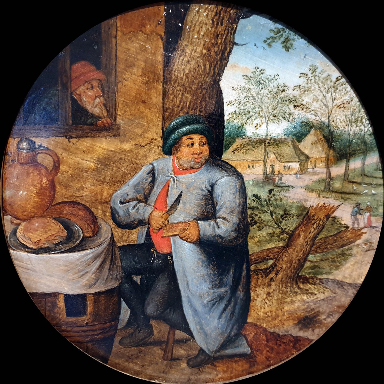 De broodeter door Pieter Brueghel the Younger