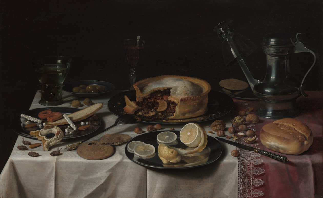 Stilleven door Pieter Claesz