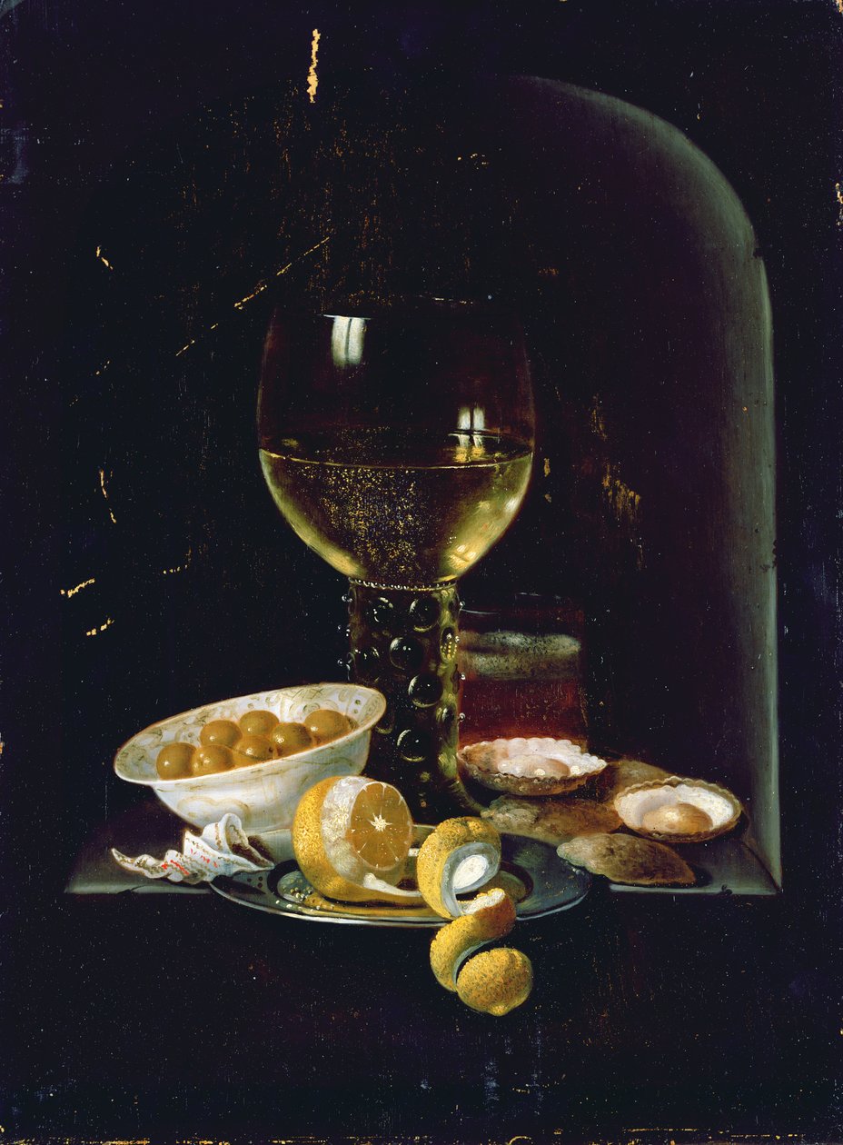 Stilleven door Pieter Claesz