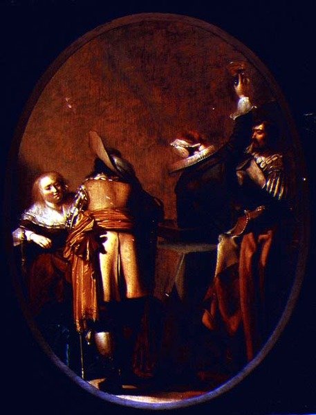 Gesprek door Pieter Codde