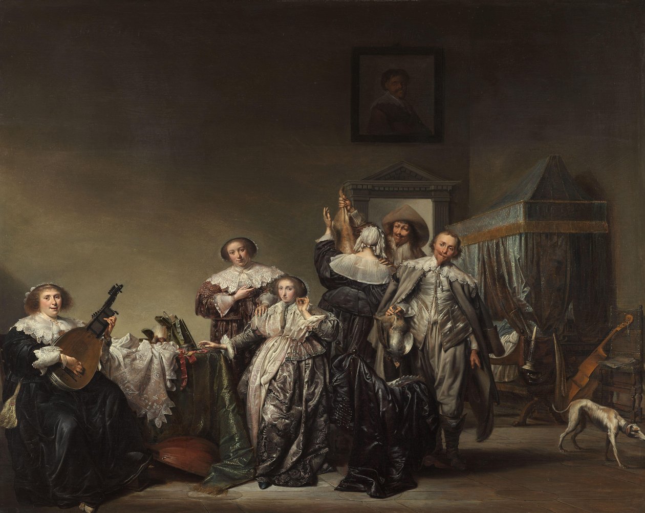 Galante Gezelschap door Pieter Codde