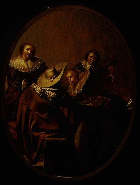 Het concert door Pieter Codde