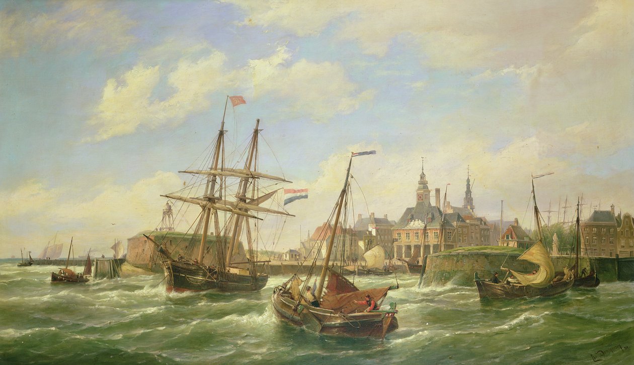 Onbekend schilderij door Pieter Cornelis Dommerson