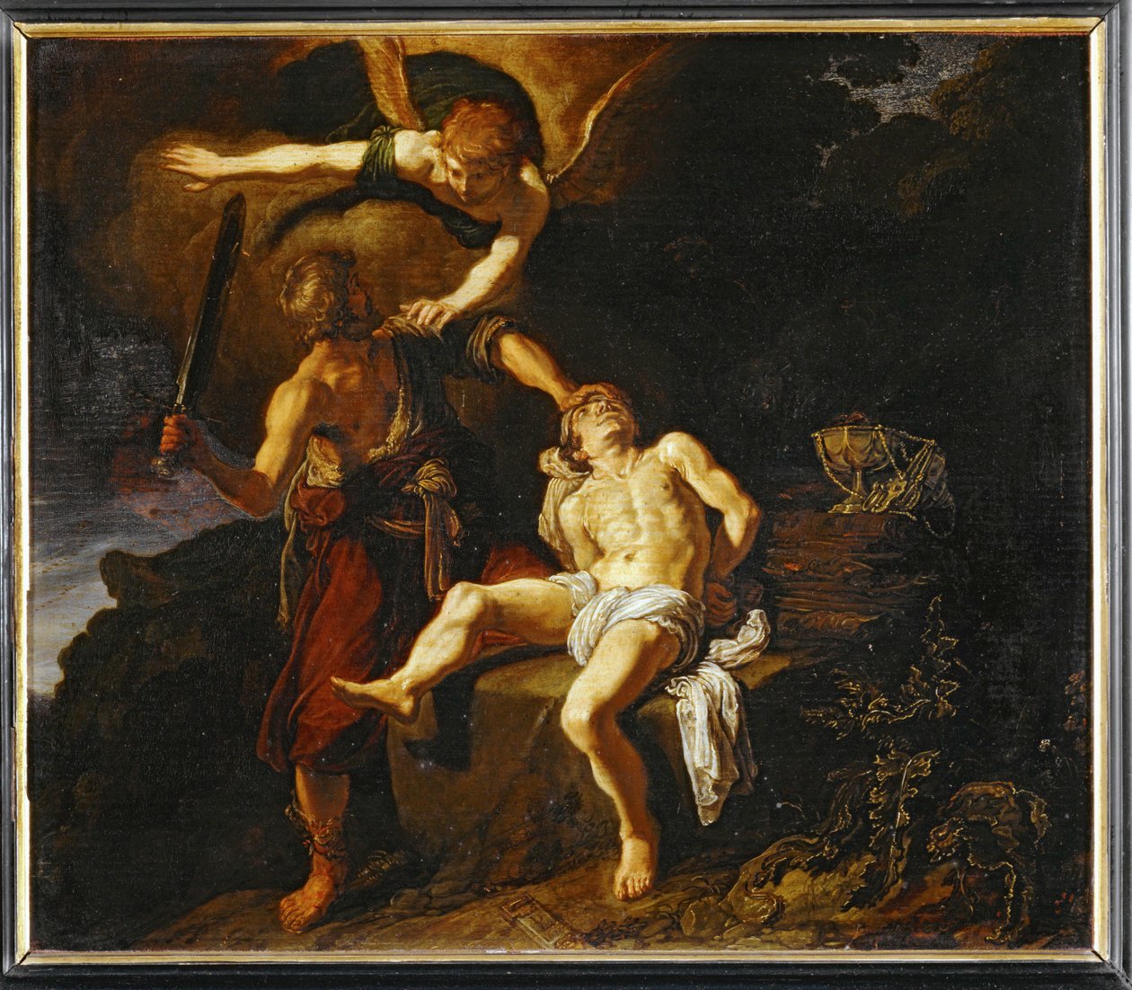 Abrahams offer ... door Pieter Lastman