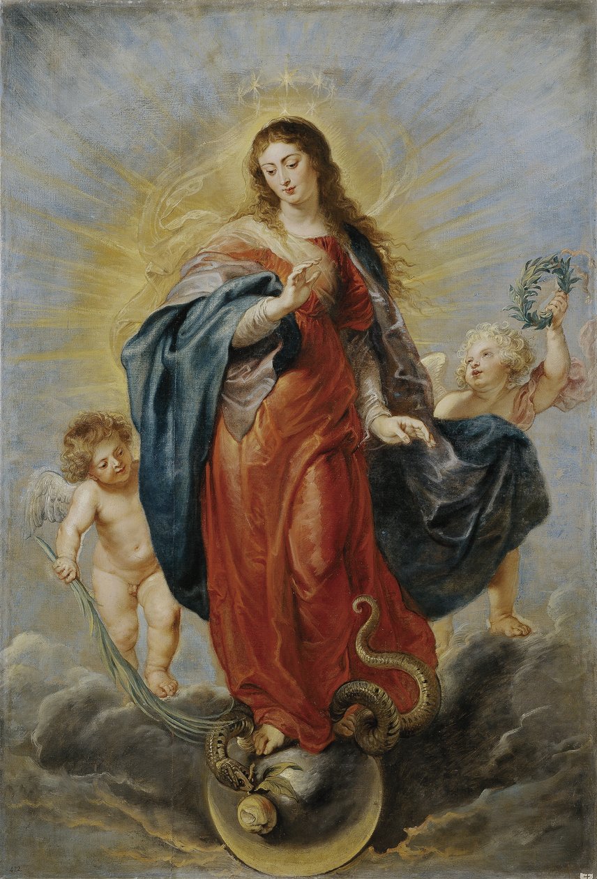 De Onbevlekte Ontvangenis, ca. 1628-1629 door Peter Paul Rubens