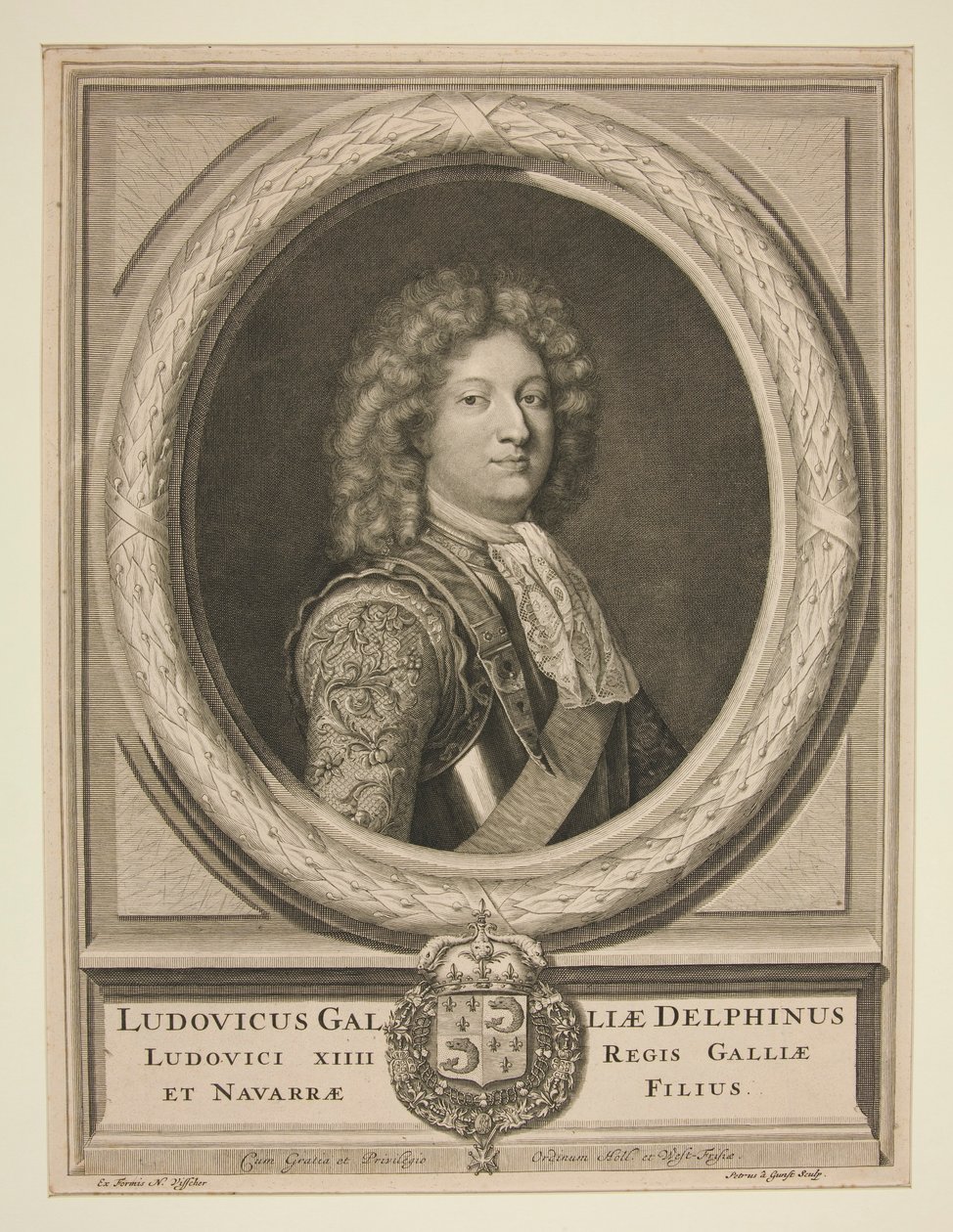 Lodewijk XV door Pieter Stevens van Gunst