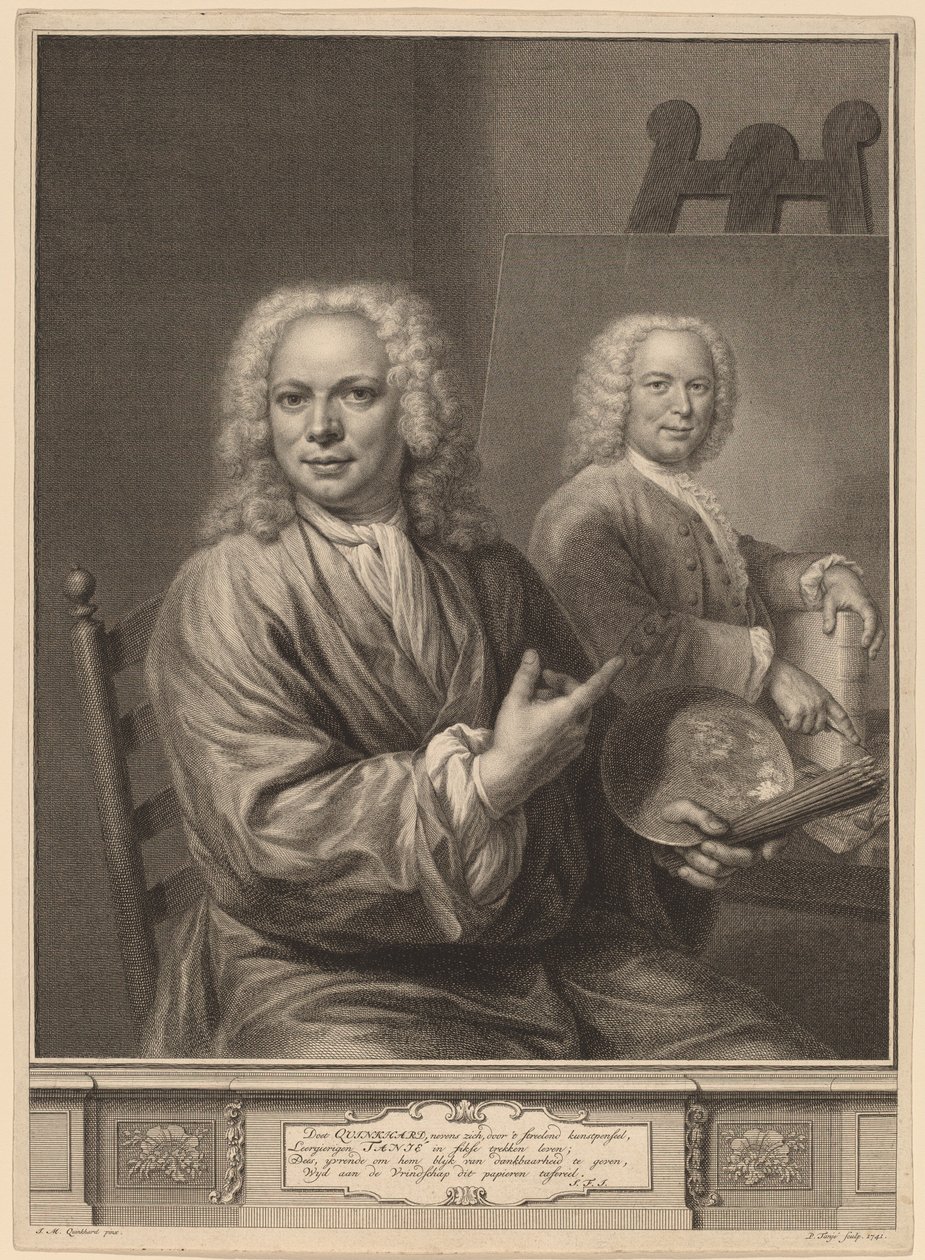 Jan Maurits Quinkhard door Pieter Tanje after Jan Maurits Quinkhard