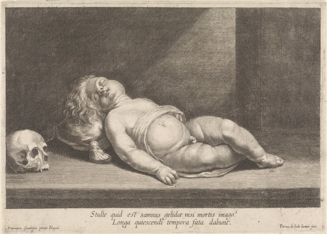Allegorie op de dood door Pieter de Jode (II)