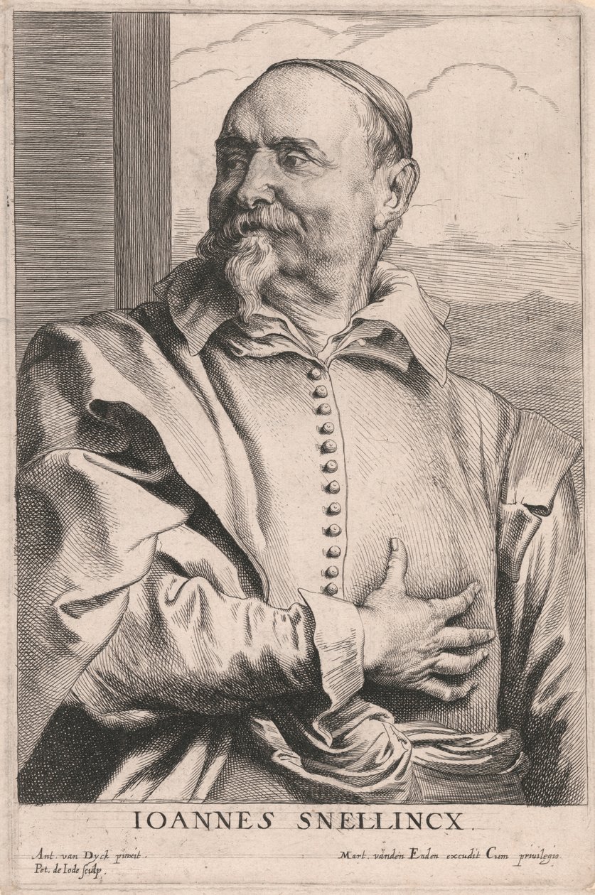 Joannes Snellincx door Pieter de Jode