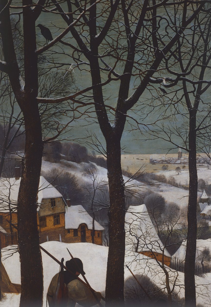 Jagers in de sneeuw door Pieter Bruegel the Elder