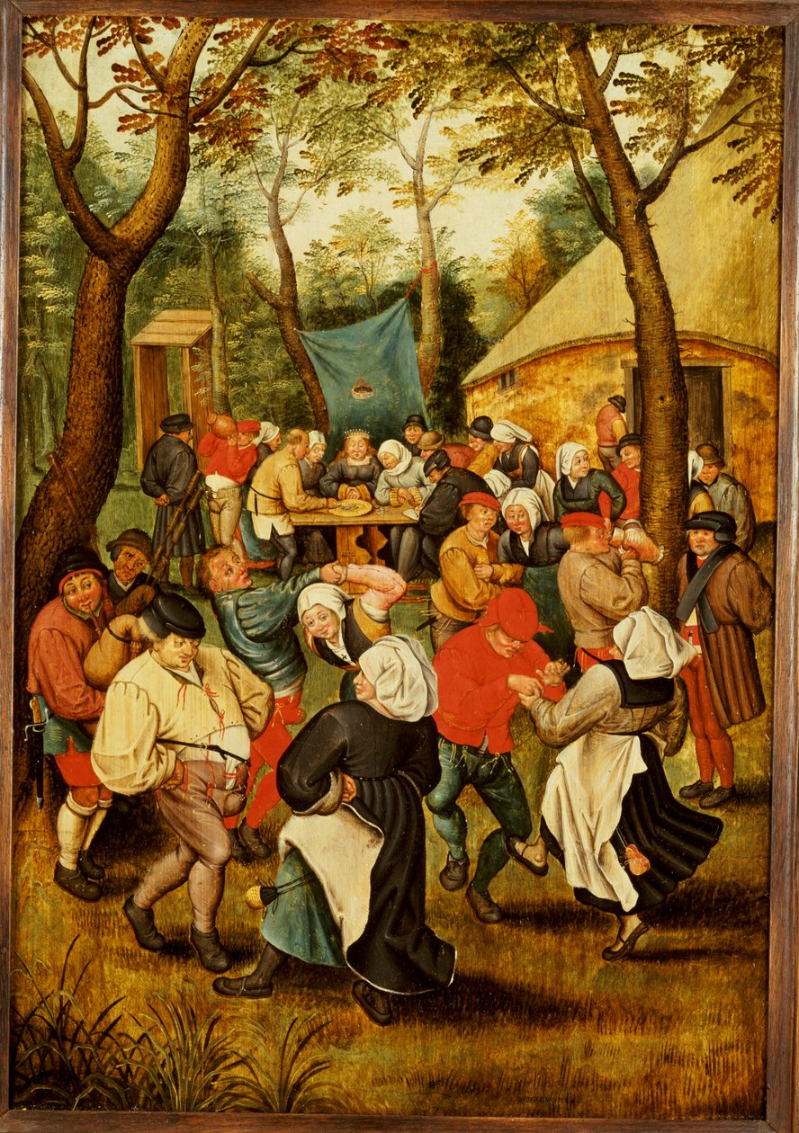 Het bruiloftsfeest door Pieter Brueghel the Younger