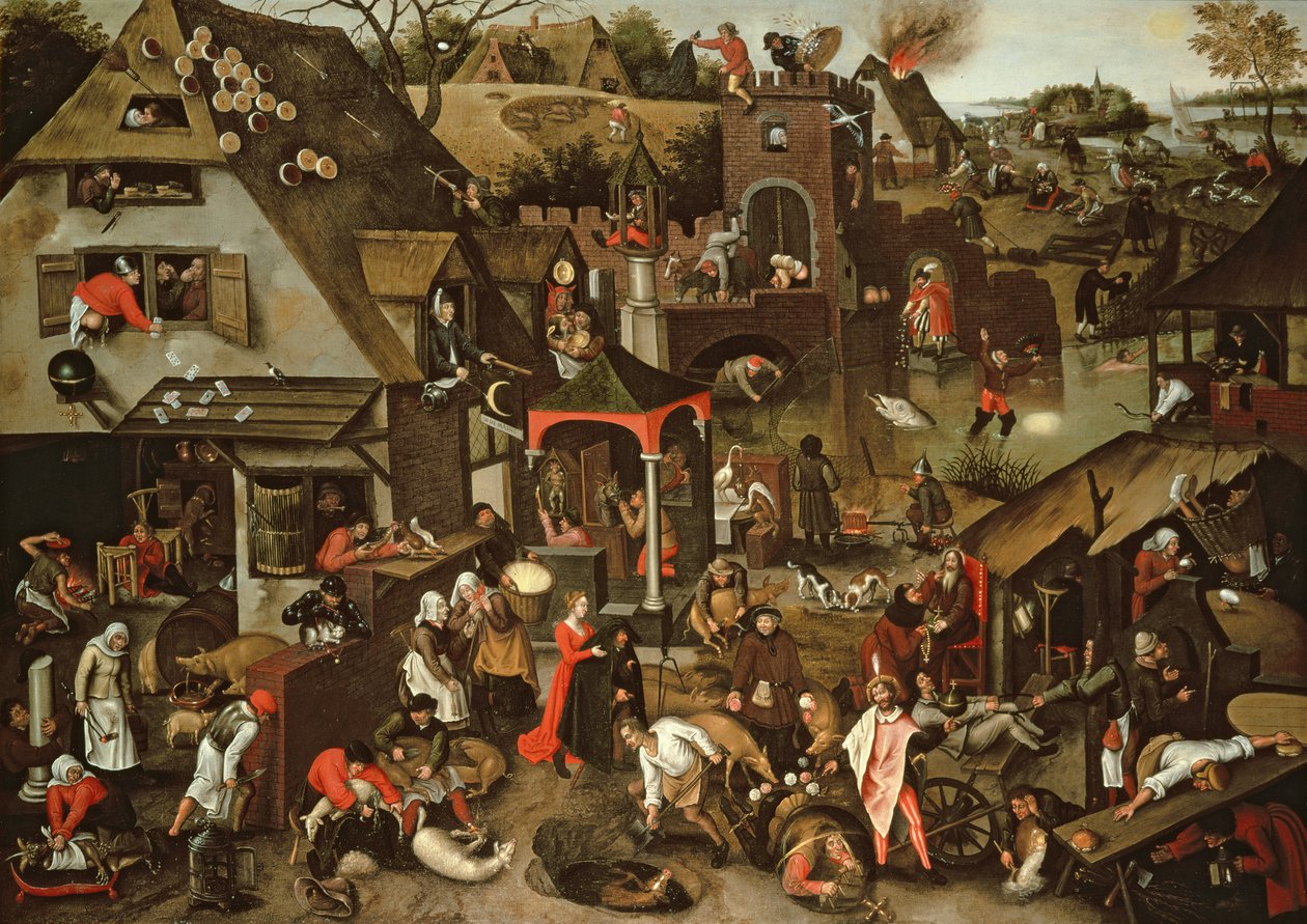 Onbekend schilderij door Pieter Brueghel the Younger