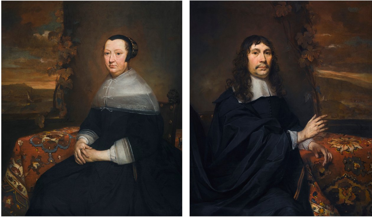 Portret van een onbekende man door Pieter van Anraedt