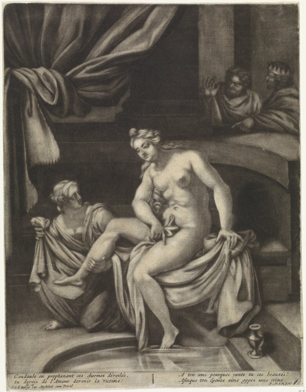 David en Batseba door Pieter van den Berge