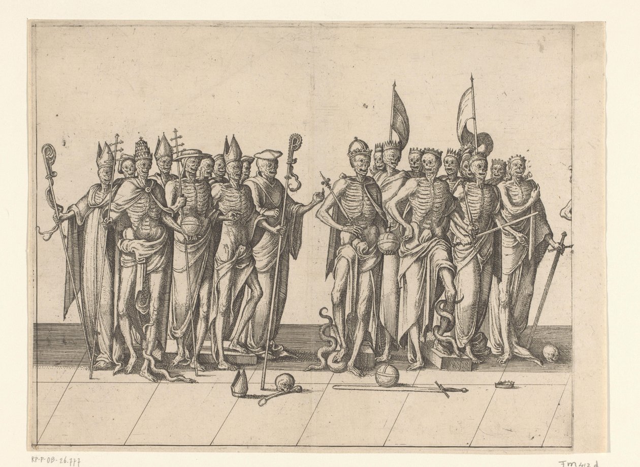 Dodenprocessie door Pieter van der Borcht (I)