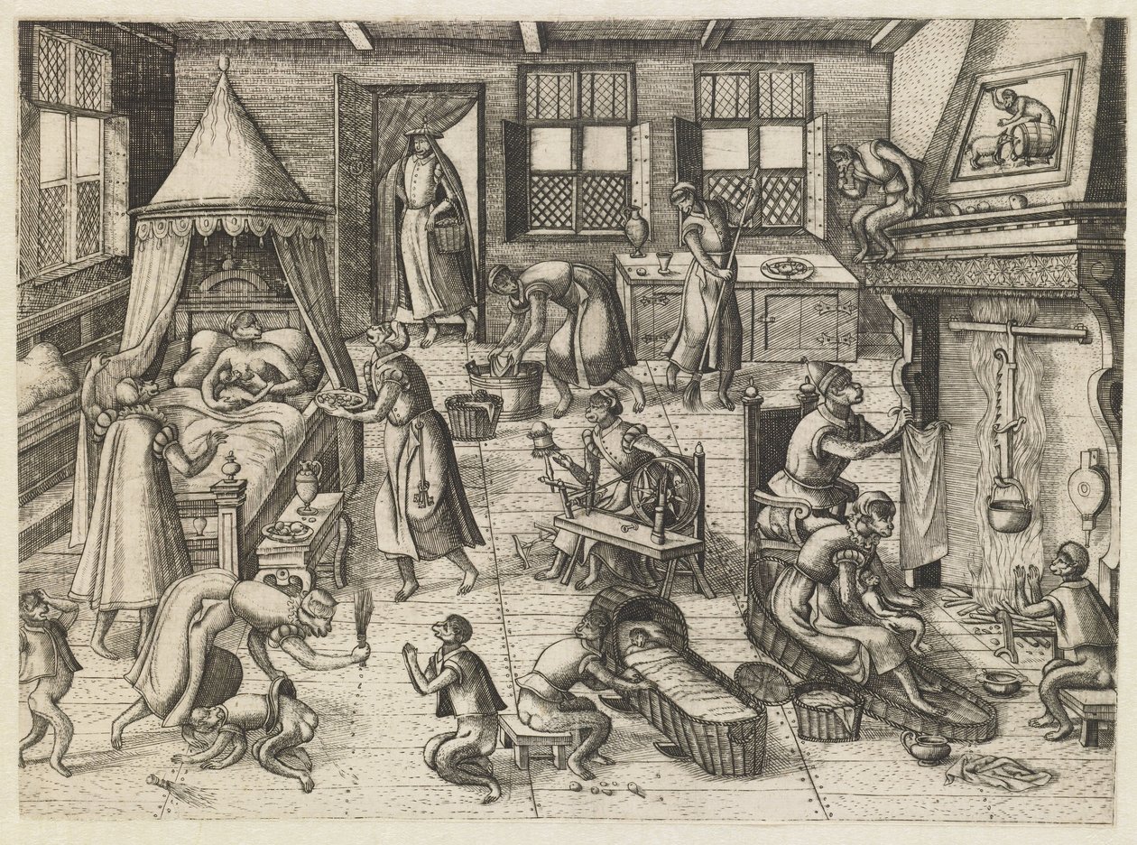 Kinderkamer door Pieter van der Borcht (I)