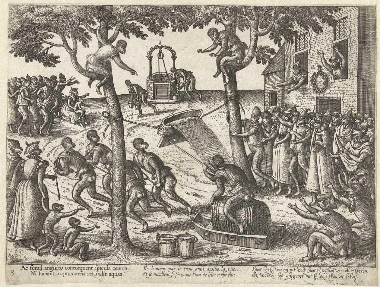 Tobbespel door Pieter van der Borcht (I)