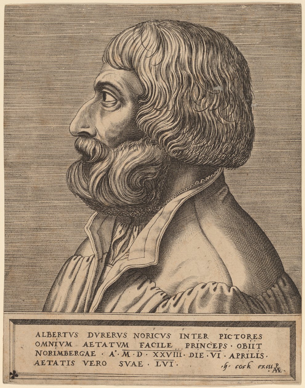 Albrecht Dürer door Pieter van der Heyden