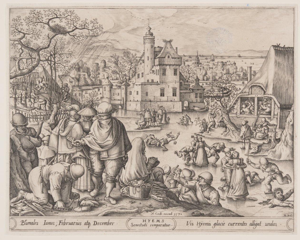 Winter door Pieter van der Heyden
