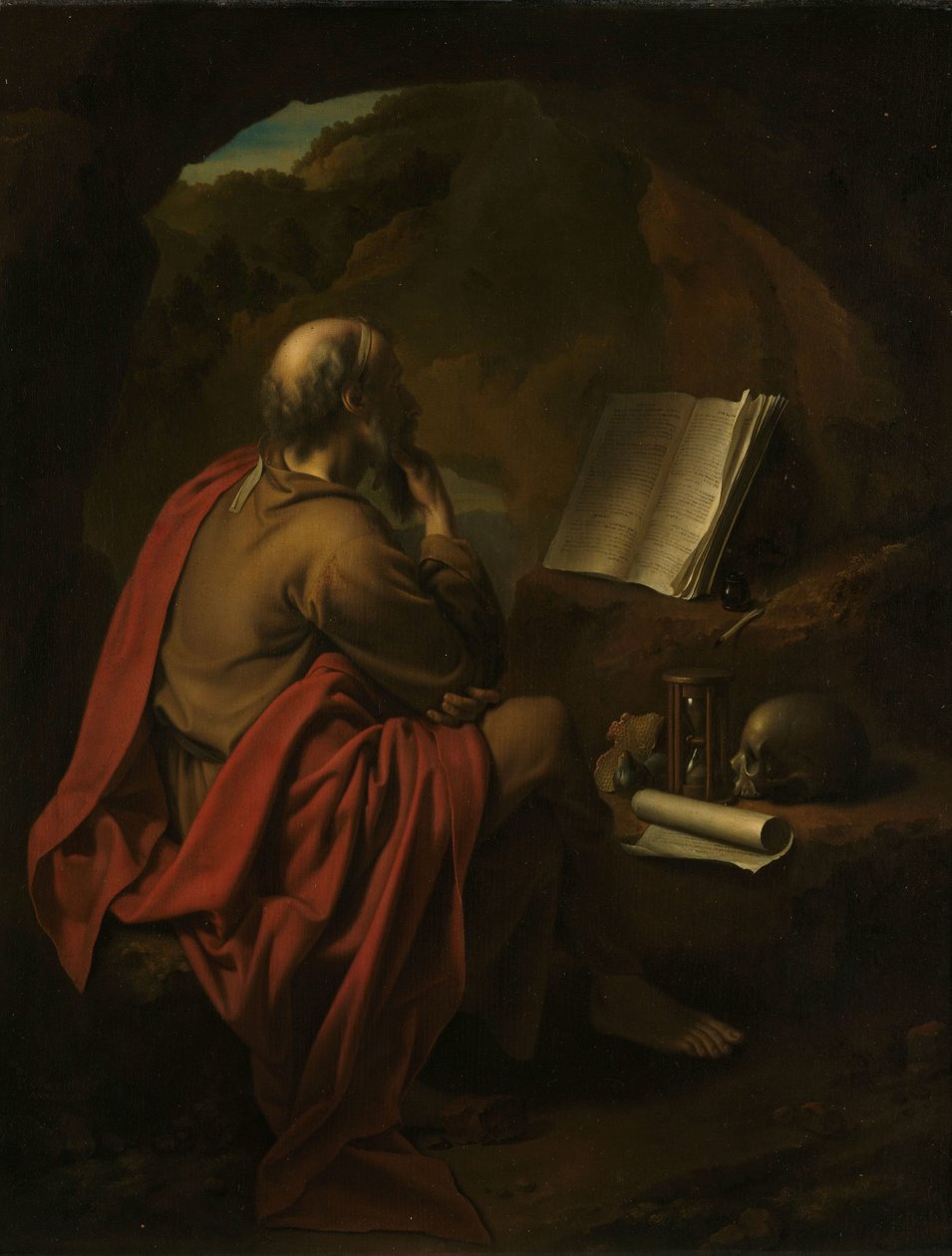 Sint Hiëronymus door Pieter van der Werff