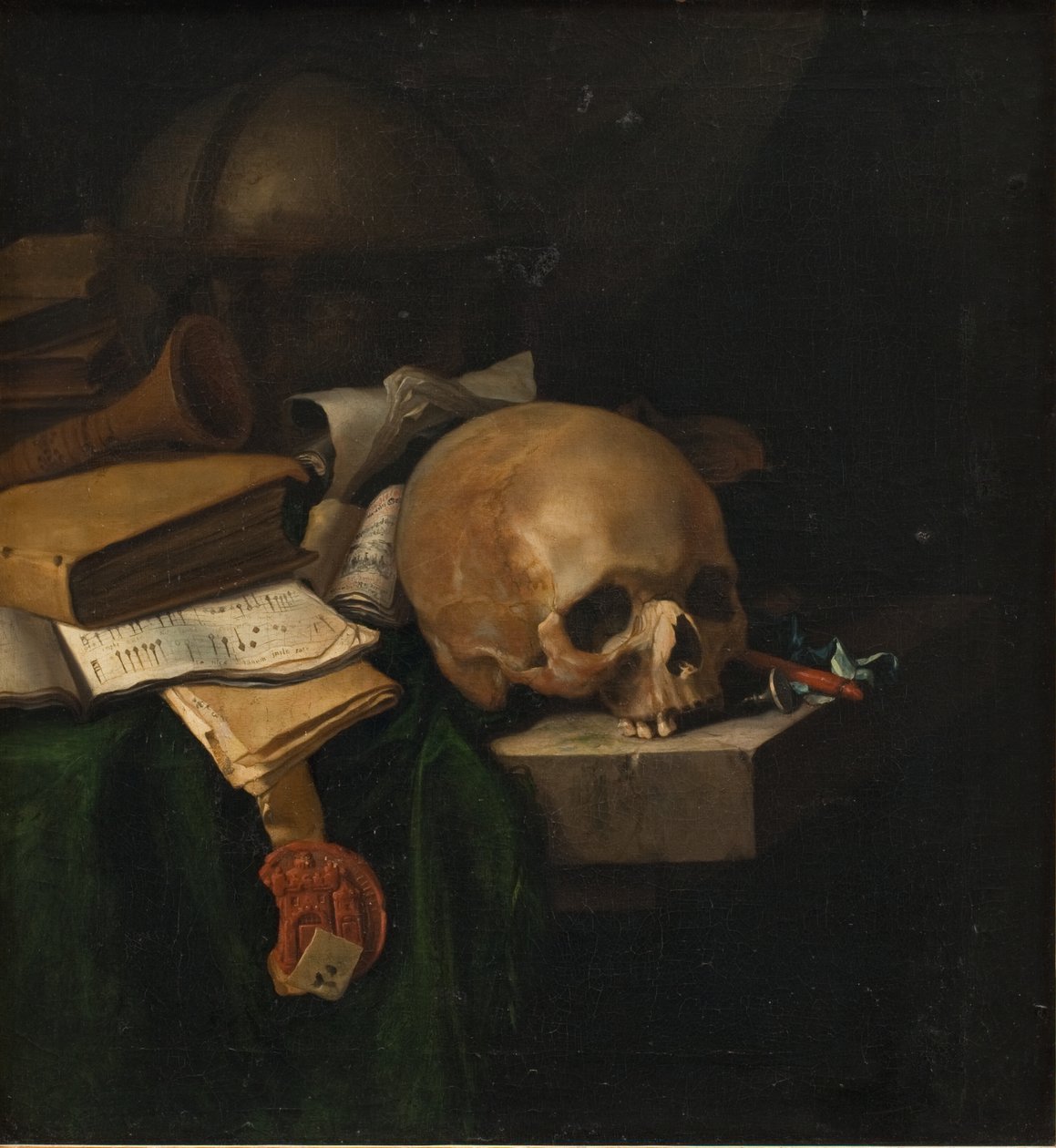 Vanitas stilleven door Pieter van der Willigen