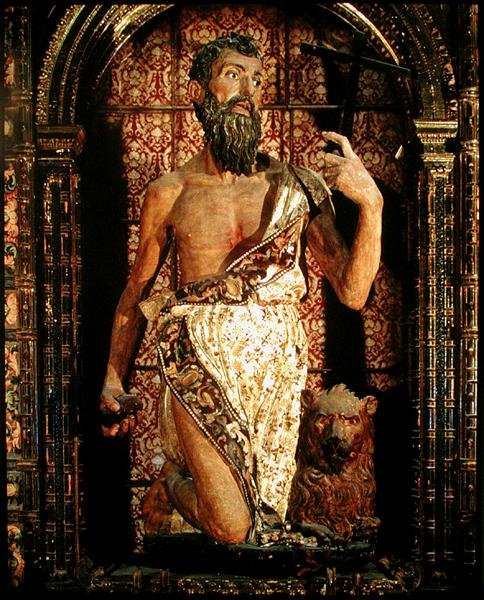 Sint Hiëronymus door Pietro Torrigiano