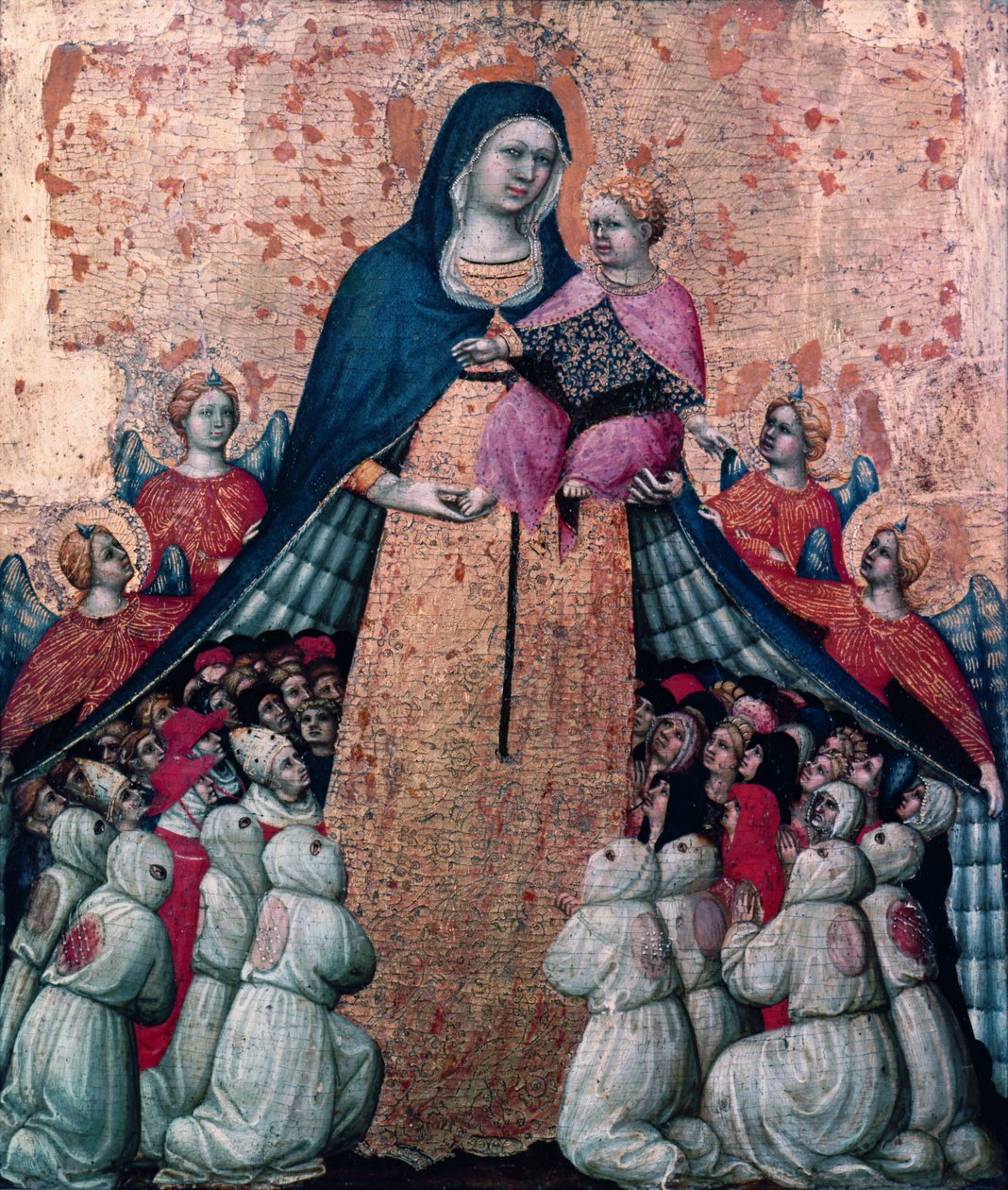 Maagd van de Barmhartigheid door Pietro di Domenico da Montepulciano