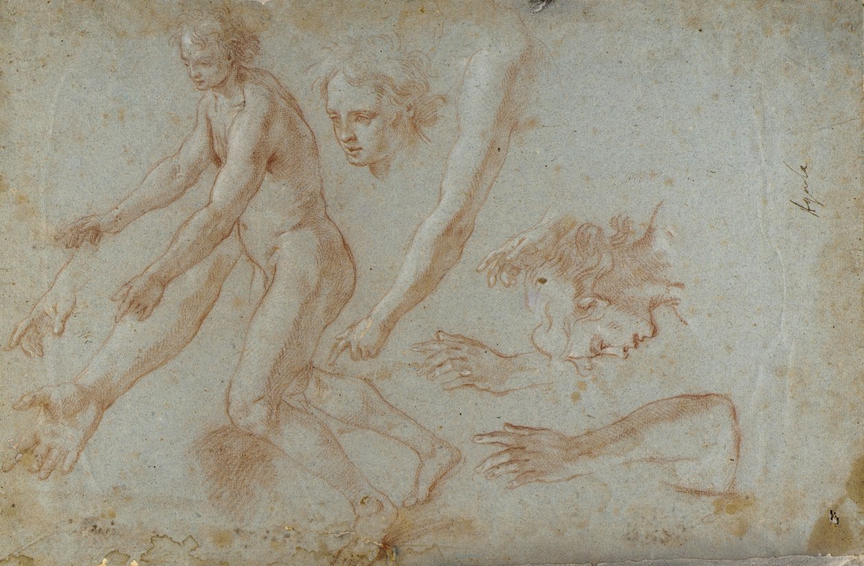 Tekening door Pietro Aquila