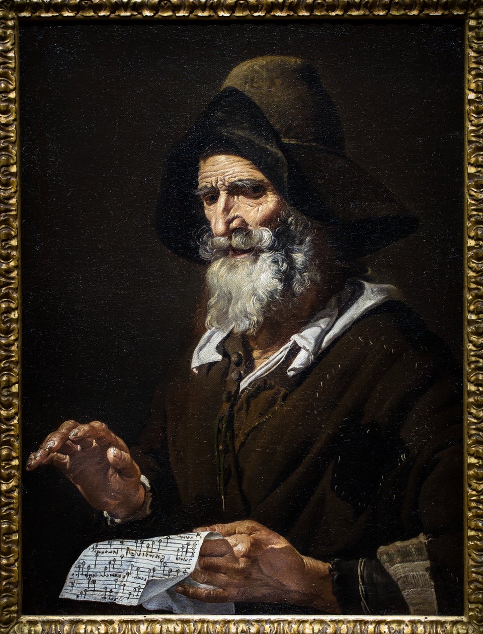 Een oude zanger door Pietro Bellotti