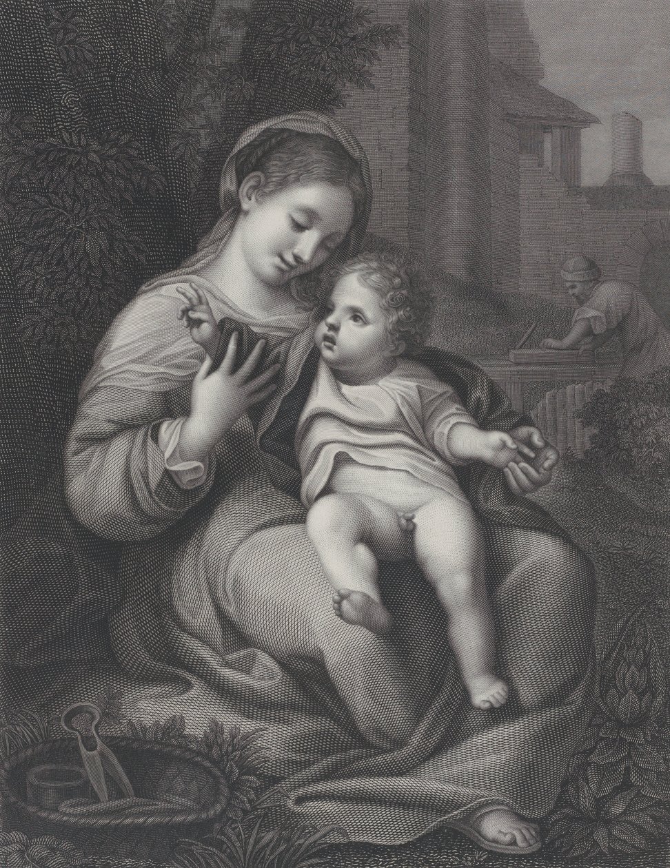 De Heilige Familie, 1811 door Pietro Bonato