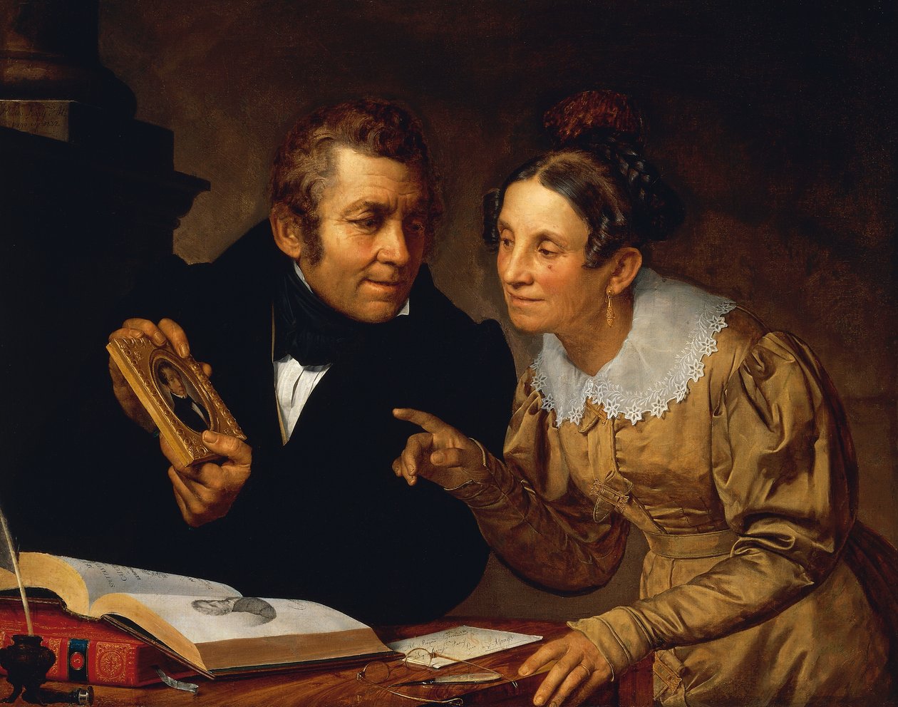 Portret van Ouders door Pietro Fabris