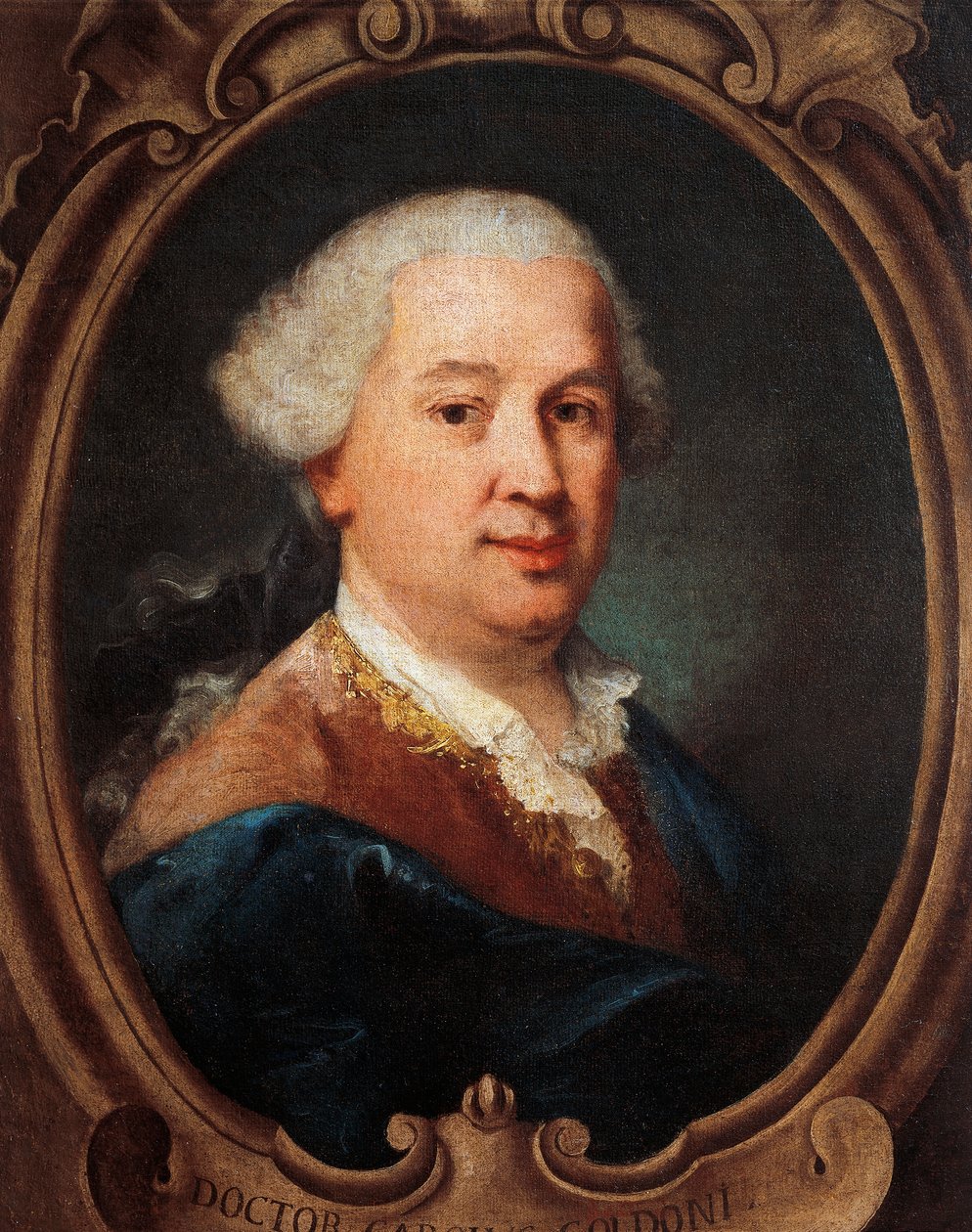 Portret van Carlo Goldoni door Pietro Longhi