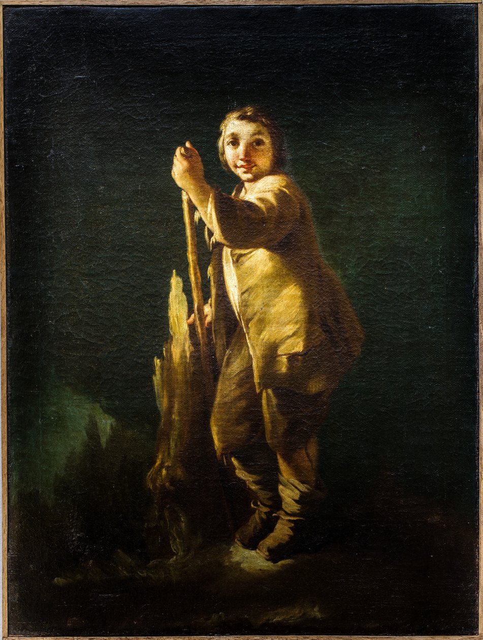 Staande herder, ca. 1740 (Olieverf op doek) door Pietro Longhi