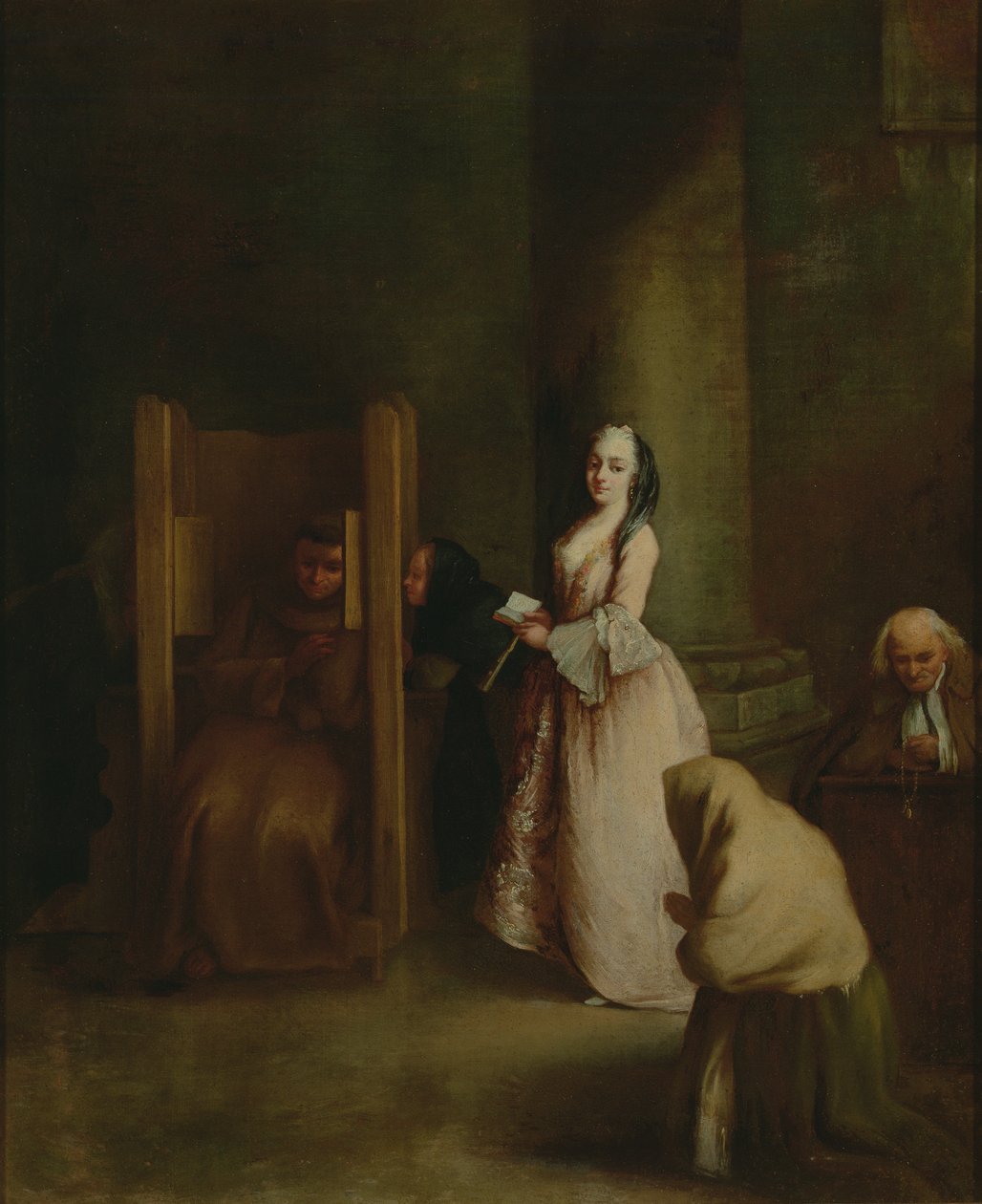 De Biecht, 1750s door Pietro Longhi