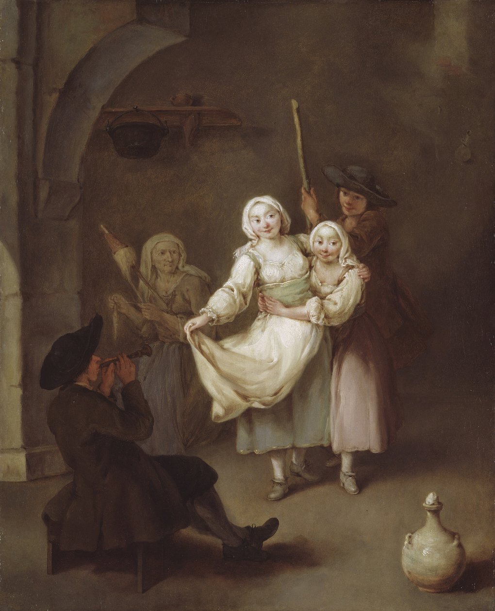 De Dans, ca. 1750 door Pietro Longhi
