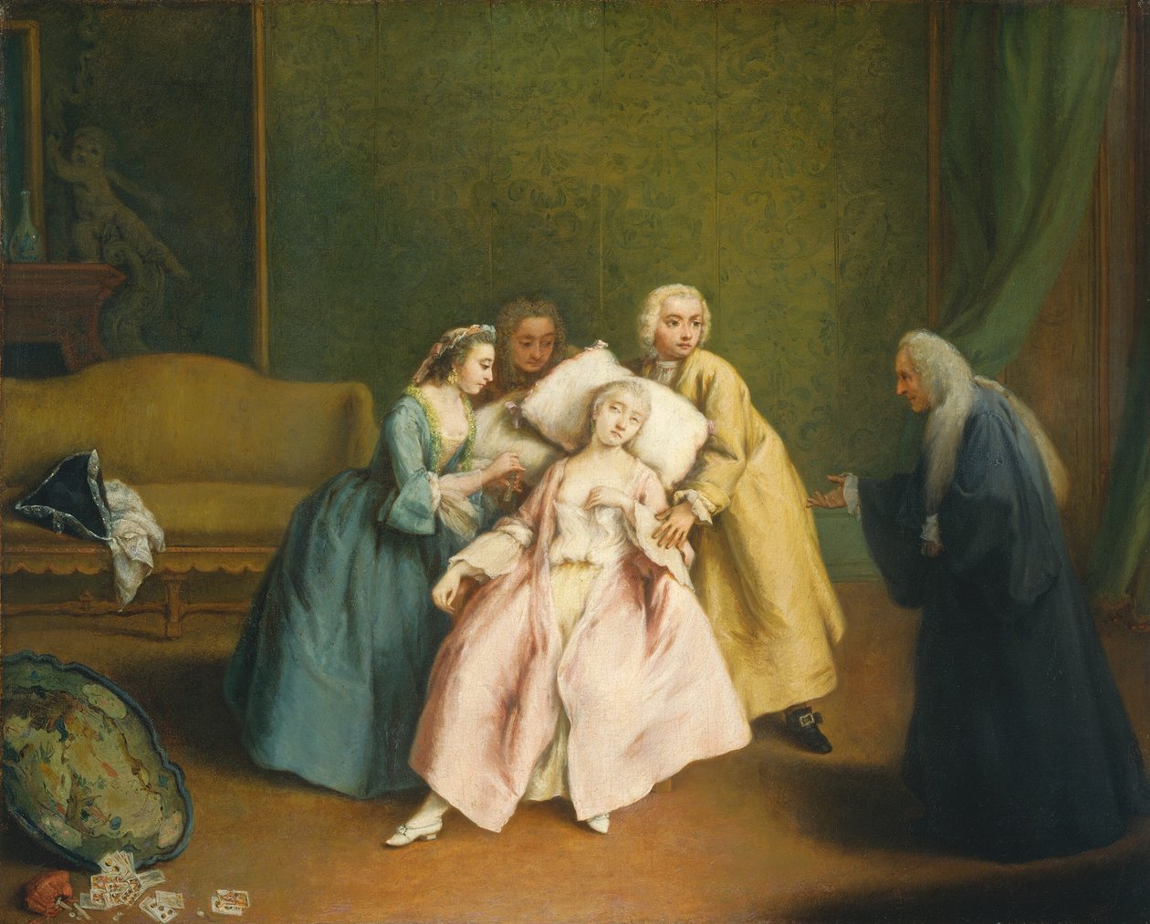 The Faint door Pietro Longhi