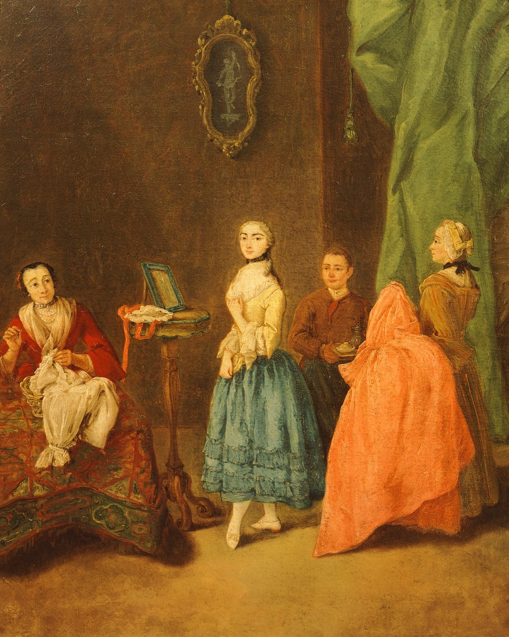 Jurk passen door Pietro Longhi