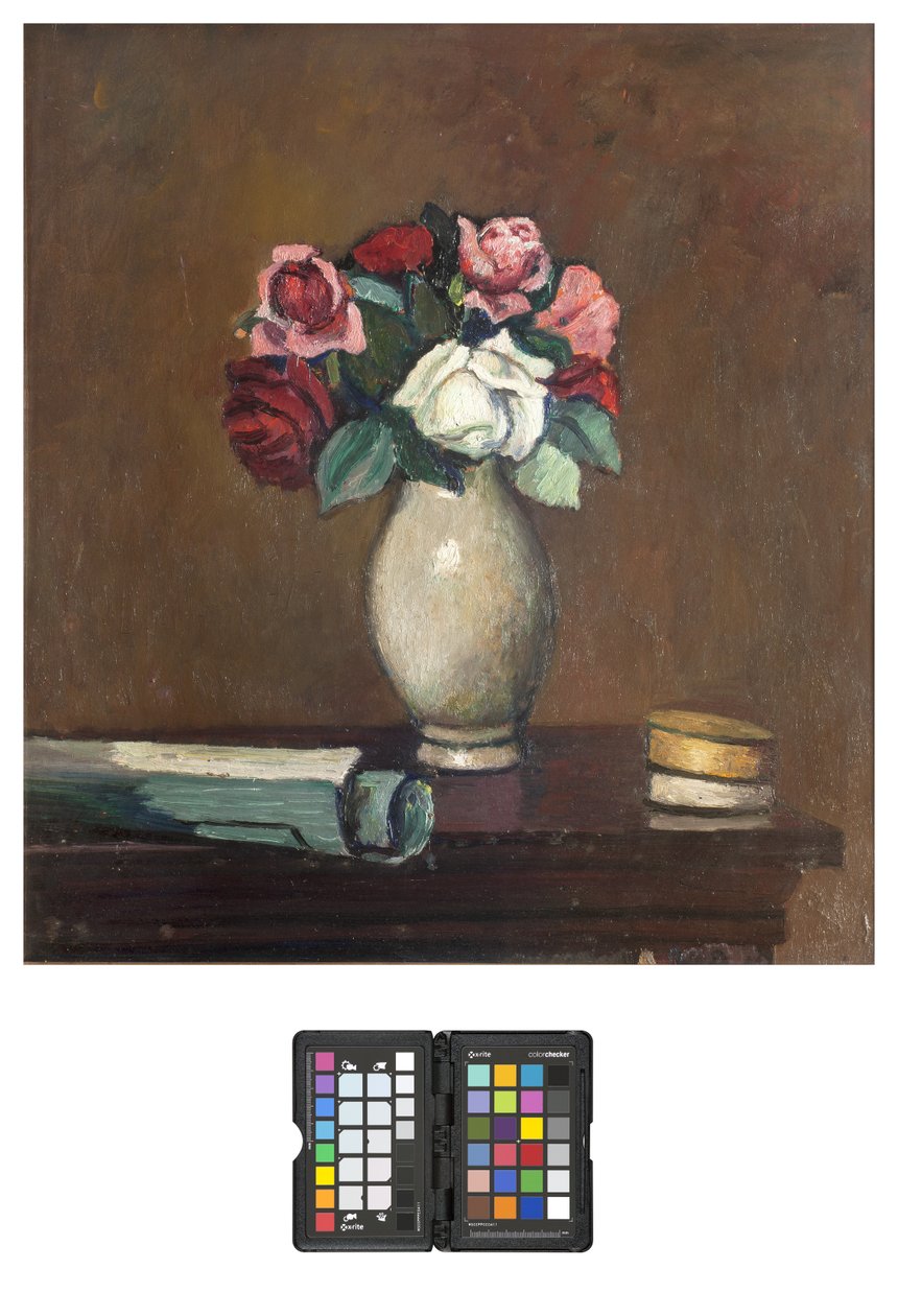 Vaas met Rozen, 1931 door Pietro Marussig