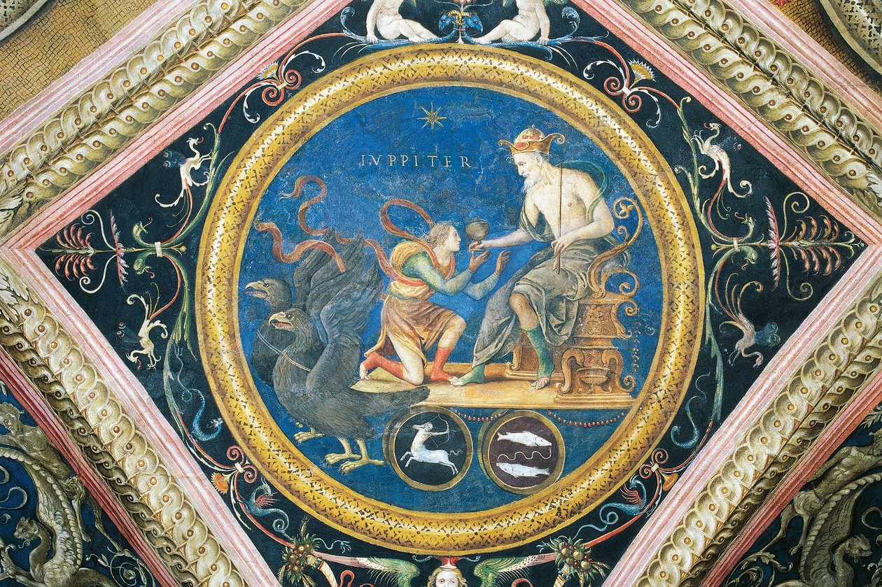 Jupiter door Pietro Perugino