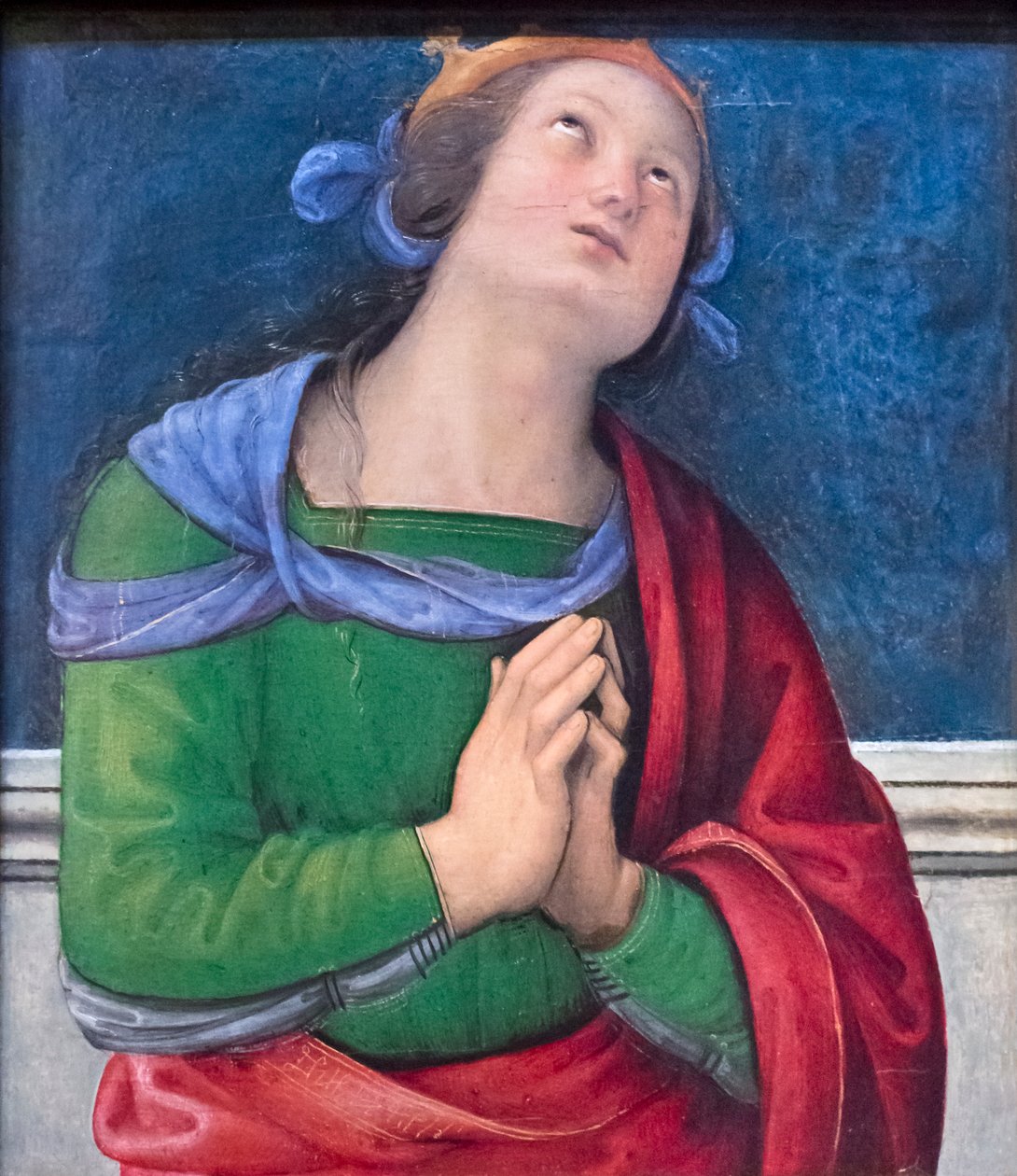Sint Flavia door Pietro Perugino